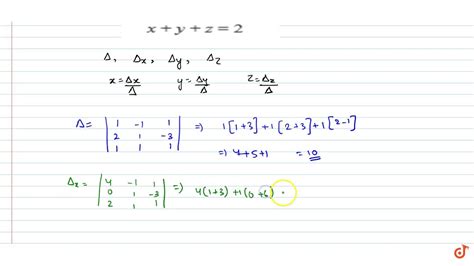 Solving for Y and X Using Metrix Notation 的图像结果