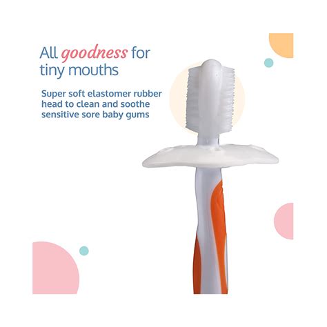 Luvlap Oral Hygiene Combo Orange Color (3m+)