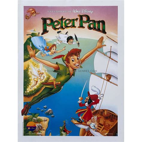 Synopsis français de PETER PAN - 21x30 cm. 2p
