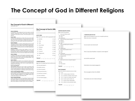 Understanding The Concept Of God In Different Religions