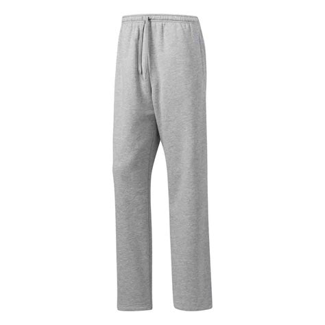 Adidas Men's Fleece Pant Gray Heather | White MD - Walmart.com
