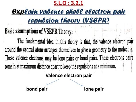 SOLUTION: Valence shell electron pair repulsion VSEPR theory notes ...