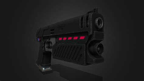 Judge Dredd Lawgiver MK II (1995) - Download Free 3D model by warfalker ...