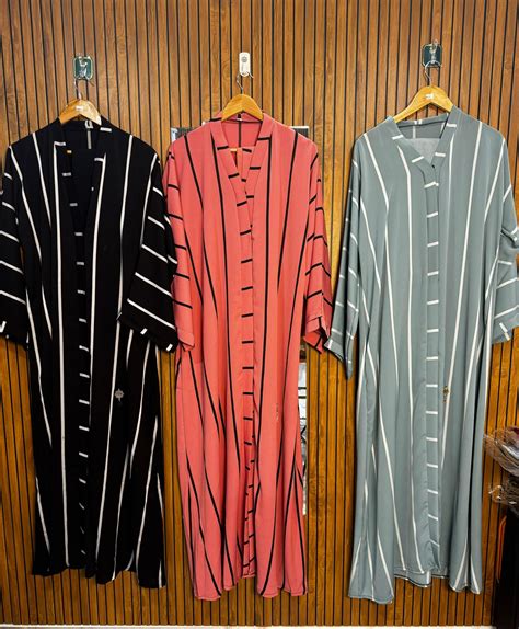 Stripe Abaya – Al-Rida