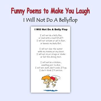 Funny Poems to Make You Laugh by The Gifted Writer | TPT