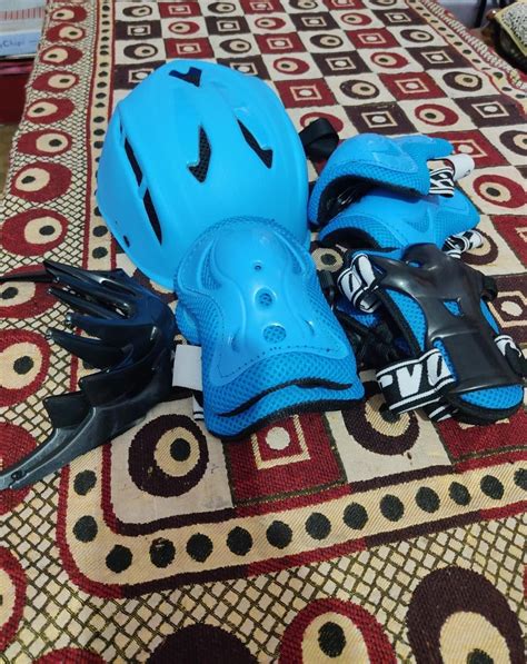 Fervor Protective Gear Set | Skating Guard Kit | Knee and Elbow Guard ...