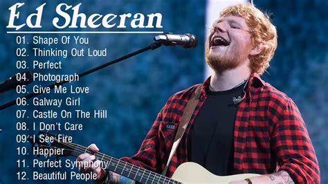 Ed_Sheeran Best Songs - Ed_Sheeran Greatest Hits Album 2020 - YouTube