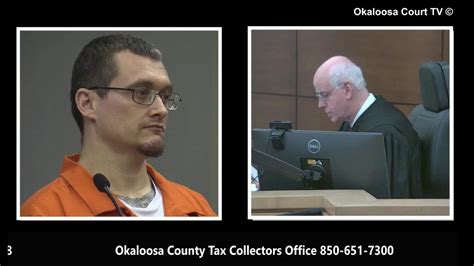 Okaloosa Court Television Monday, October 16th, 2023 MORNING DOCKET ...