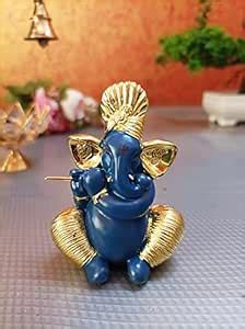 Buy Craftomanic®Gold Plated Lord Ganesha for Car Dashboard Ganesha ...