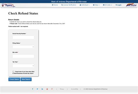 How to Track Your Arizona State Tax Refund | AZTaxes.gov