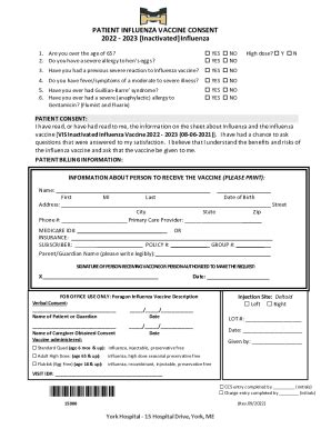 Flu Vaccine And People With Egg AllergiesCDC - Fill and Sign Printable ...