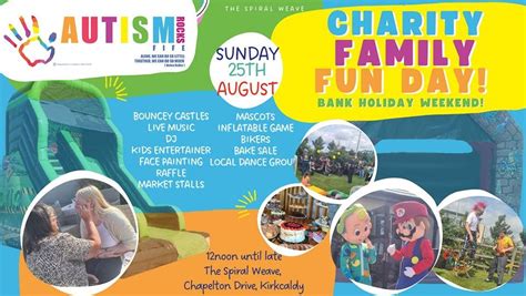 Autism Rocks Family Fun Day, Chapelton Drive · Kirkcaldy, Fife, KY2 6FF ...