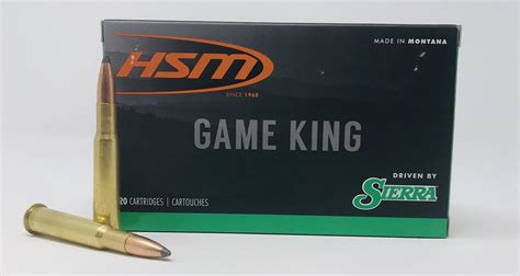 HSM 30-40 Krag Ammunition HSM-30-40KRAG-13N 180 Grain Round Nose Soft ...