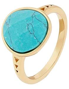 Accessorize London Healing Stone Ring T Ring for Women (Turquoise) (MN ...
