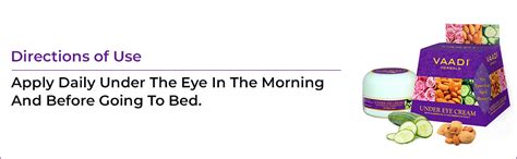 Vaadi Herbals Under Eye Cream, Almond Oil and Cucumber Extract, 30g ...