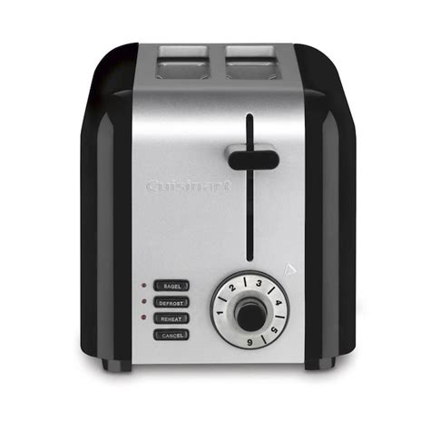 Cuisinart Hybrid 2-Slice Silver 900-Watt Toaster in the Toasters ...
