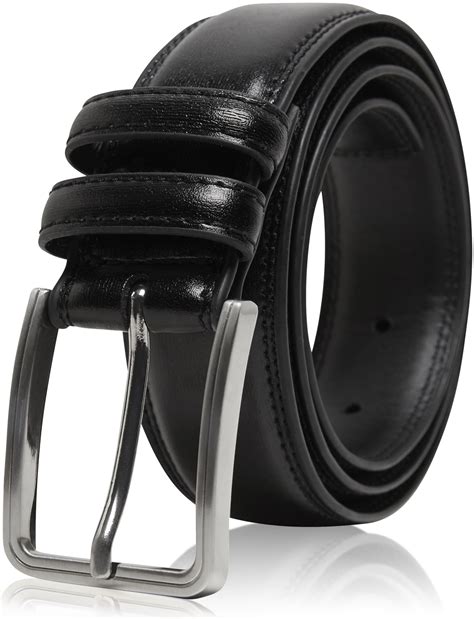 Genuine Leather Dress Belts For Men - Mens Belt For Suits, Jeans ...