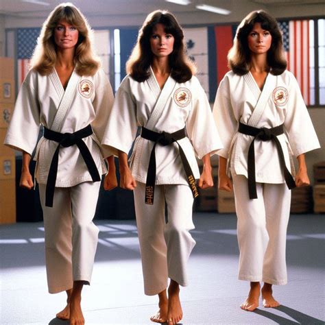 Charlies Angels karate masters by karateceleblover on DeviantArt