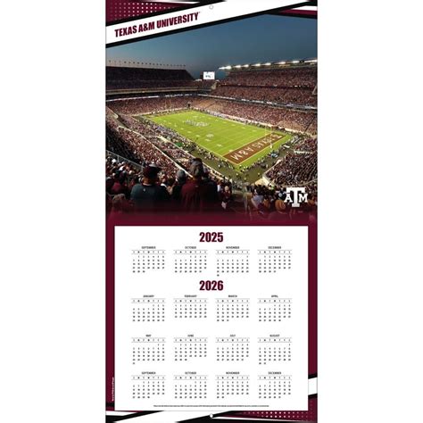 Texas A&M Academic Calendar Spring 2026 - Printable Calendar