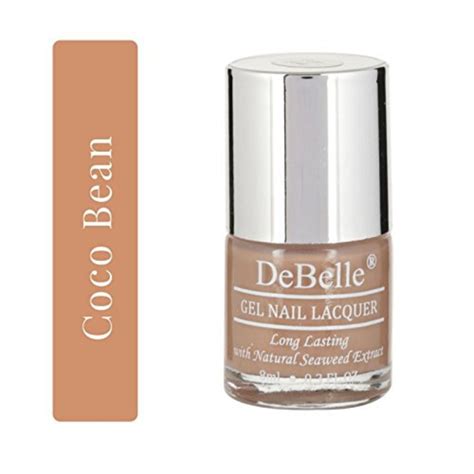 DeBelle Gel Nail Polish - Coco Bean | Pastel Light Brown Nail Polish ...