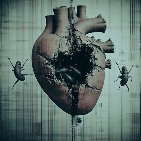 Broken heart art - Free AI Photo Generator - starryai