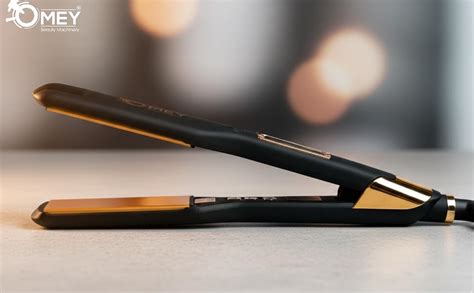 OMEY HAIR STRAIGHTNER WITH 38MM SLIM FLOATING PLATES & CERAMIC COATING ...