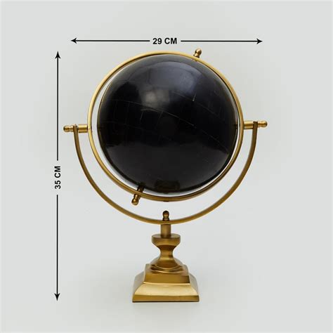 Buy Eternity Polyresin Globe Table Accent with Stand from Home Centre ...