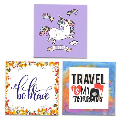 Buy Matvira Seedhi Jalebi 'Mix 1' Pack of 3 All Over Fridge Magnets ...