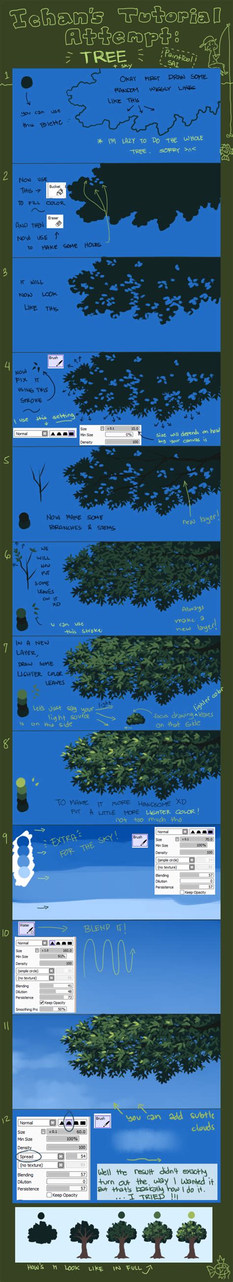 Image result for Tree Tutorial deviantART