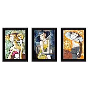 E Deals Set of 3 Framed Poster |Wall Painting For Home, Living Room ...