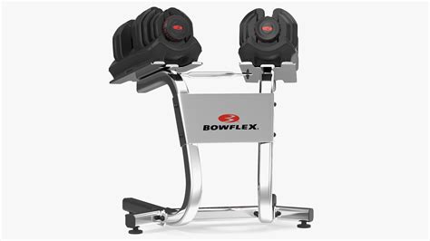Bowflex SelectTech Dumbbell with Stand Set 3D | 3D Molier International