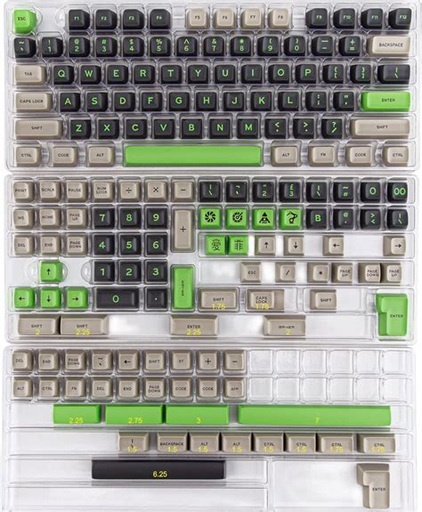 SA Green Screen Doubleshot Keycaps – CuriosityCaps