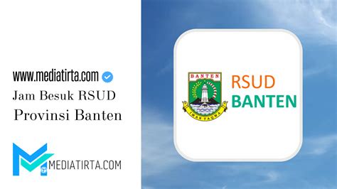 Jam Besuk RSUD Provinsi Banten - Media Tirta
