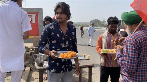 Still Determined to Fight, Farmers Continue Padayatra Despite Blisters ...