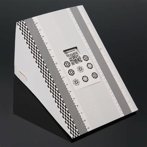 Lens Focus Tool Calibration Foldable Card AF Micro Adjustment Ruler Ch ...