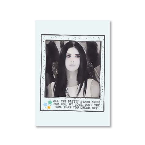 Lana Del Rey Posters by The Banyan Tee