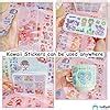 FunBlast Cute Cartoon Theme Kawaii Stickers – 20 Pet Sheets Cute Washi ...
