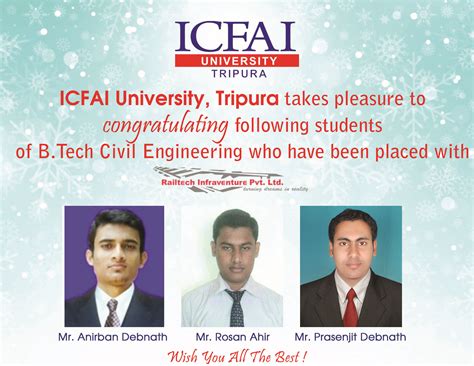 Placements | The ICFAI University Tripura | Full-time Campus Programs ...