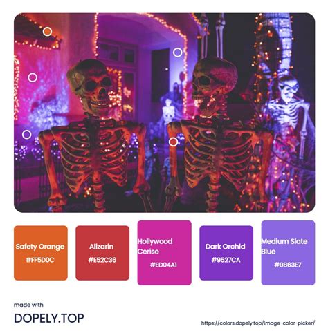 20 Halloween Color Palettes - Inspiration & Productivity for Everyone