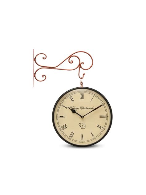 Shop Station Clock Copper 12 Inches - GreenGirgit – Green Girgit