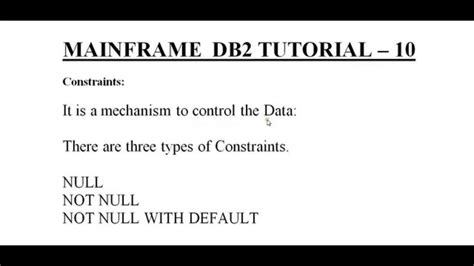 Mainframe DB2 的图像结果