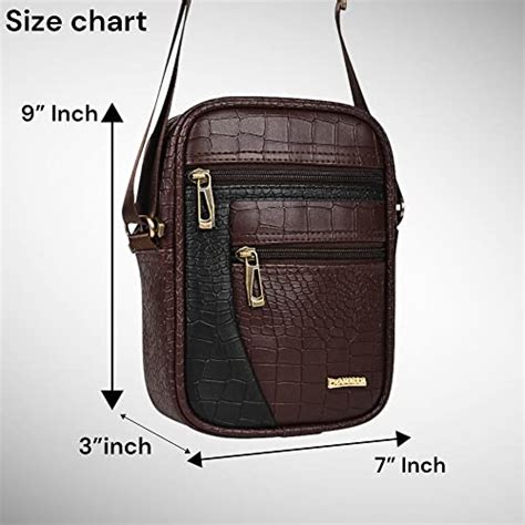 Buy Pramadda Pure Luxury Elegant Leather Sling Bag For Men Travel ...