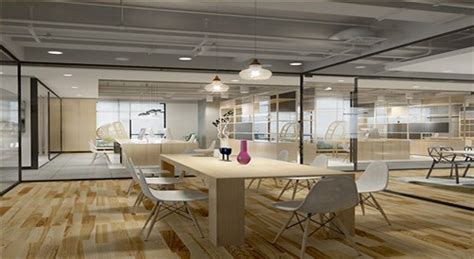 小型工业风办公室装修设计效果图_岚禾设计