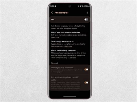 Image result for How to Turn Off Auto Blocker On Android