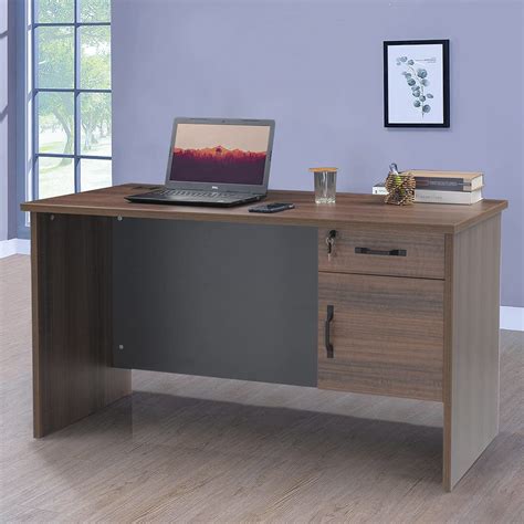 Royaloak Dazzle Office Table 1.4 M in Melamine Finish : Amazon.in: Home ...