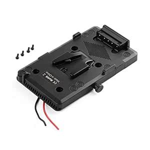 JavaTrade Back Pack Plate Adapter D-tap Output for Sony V-Mount V-Lock ...