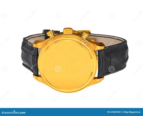 Men S Luxury Gold Wrist Watch Stock Image - Image of strap, arrow: 67685943
