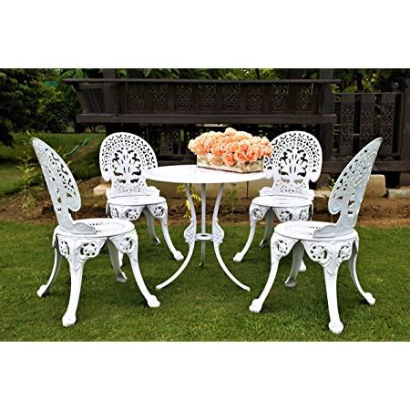 Art & Abode Regalia Series Rust Resistant Cast Aluminium Outdoor/Indoor ...