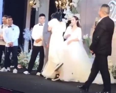 商丘一伴娘婚礼现场强吻新郎，新娘拍视频为其证清白：他们是哥们 - 看看头条_中华网