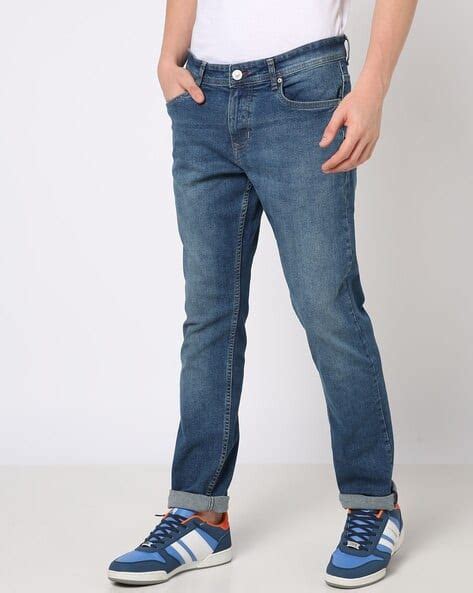 Mid-Rise Straight Fit Jeans - Price History